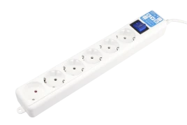 Фильтр-удлинитель Power Cube PRO, 5,0 м 6 розеток, LC контур, 16А/3,5кВт