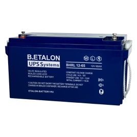 Аккумулятор B.ETALON BHRL 12В 65 А/ч