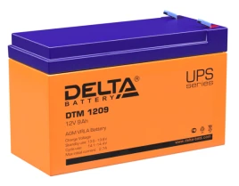 АКБ Delta DTM 1209 (12V, 9Ah)