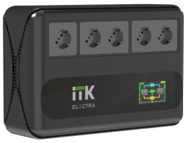 ITK ELECTRA LT5 ИБП 1кВА/0,6кВт LCD с АКБ 1х9AH