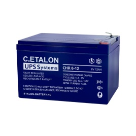 Аккумулятор C.ETALON CHR 6В 12 А/ч