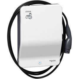 СТАНЦИЯ EVLINK 7kW КАБЕЛЬ T2+ЗАМОК