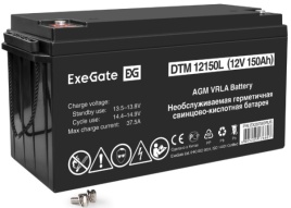 Батарея аккумуляторная Exegate DTM 12150L