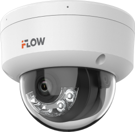 8Мп уличная купольная IP-камера iFlow F-IC-2482C2MS(4mm)