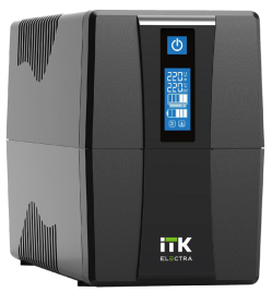 ITK ELECTRA ET ИБП 600ВА/360Вт с АКБ 1х7AH USB