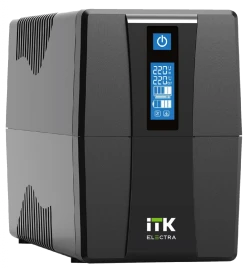 ITK ELECTRA ET ИБП 600ВА/360Вт с АКБ 1х7AH USB