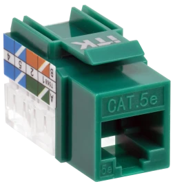 Модуль Keystone Jack кат. 5E UTP 110 IDC 90 град.