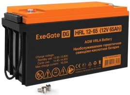 Батарея аккумуляторная Exegate HRL 12-65