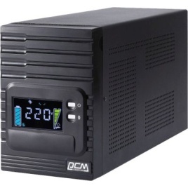 Источник бесперебойного питания Powercom Smart King Pro+ SPT-1000 LCD 800Вт 1000ВА черный/ UPS Powercom Smart King Pro+ SPT-1000 LCD 800W 1000Va black