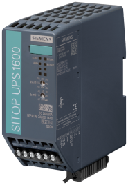 SITOP UPS1600 20A USB БЛОК БЕСПЕРЕБОЙНОГО ЭЛЕКТРОПИТАНИЯ С USB-ИНТЕРФЕЙСОМ ВХОД: DC 24 V ВЫХОД: DC 24 V/20 A