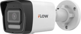 4Мп уличная цилиндрическая IP-камера iFlow с гибридной Smart-подсветкой F-IC-1142CM(2.8mm)