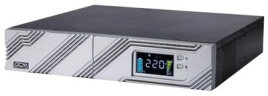 Источник бесперебойного питания Powercom Smart King RT SRT-2000A LCD 1800Вт 2000ВА черный