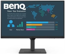 Мониторы/ Benq BL2490 23.8'', 1920x1080, IPS, 100Hz, 20M:1, 250cd, 5ms, 2*HDMI, DP, Speakers, Flicker-free;Low Blue Light, 3Y, Black
