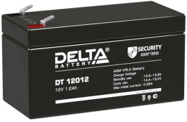 АКБ Delta DT 12012 (12V, 1,2Ah)