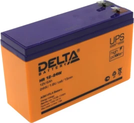 АКБ Delta HR 12-24 W (12V, 6Ah)