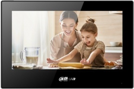 Монитор видеодомофона IP DAHUA 7 дюймовый черный DHI-VTH5321GB-W