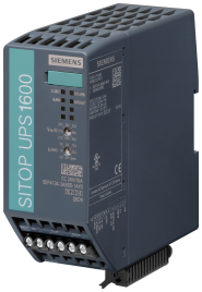 SITOP UPS1600 10A USB БЛОК БЕСПЕРЕБОЙНОГО ЭЛЕКТРОПИТАНИЯ С USB-ИНТЕРФЕЙСОМ ВХОД: DC 24 V ВЫХОД: DC 24 V/10 A