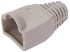 ITK Колпачок изолирующий для разъема RJ-45, PVC, СЕРЫЙ
