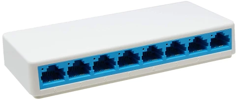 Коммутатор/ 8-port 10/100Mbps desktop switch, plastic case фото 3