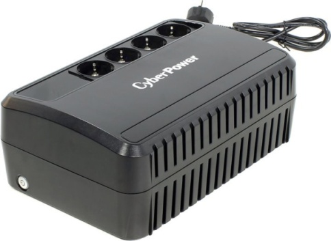 ИБП CyberPower BU1000E, Line-Interactive, 1000VA/600W, 4 Schuko розетки, Black, 0.4х0.3х0.3м., 7.8кг./ UPS Line-Interactive CyberPower BU1000E 1000VA/600W (4 EURO) фото 1