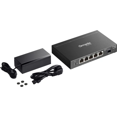 Коммутатор/ Omada Access 6-Port Gigabit Switch with 4-Port PoE+ фото 6