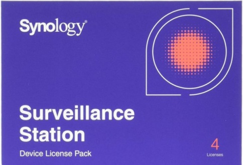 Лицензия на ПО Synology Surveillance Station Device License Pack 4 фото 1