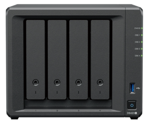 Сетевой накопитель Synology DS423+ фото 1