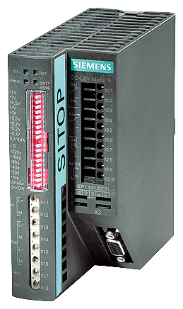 SITOP POWER DC-UPS-МОДУЛЬ 24В/6А, С ПОСЛЕДОВАТЕЛЬНЫМ ИНТЕРФЕЙСОМ, ВХОДНОЕ НАПРЯЖЕНИЕ =24В/6,85А, ВЫХОД =24В/6А фото 1