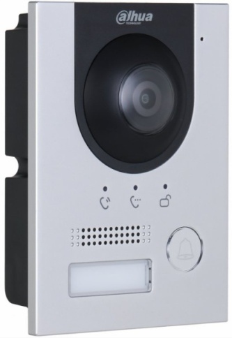 Панель одноабонентская вызывная IP видеодомофона DAHUA DHI-VTO2202F-P фото 1