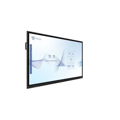 Интерактивный  комплекс NextPanel 75/ Интерактивный  комплекс NextPanel 75, 75",  4К (3840*2160), 450 кд/м2, 4000:1, IR, 10 мс, 20 касаний, WiFi-модуль, ОС Android. Вычислительный модуль: процессор Intel Core, DDR4 8Гб, SSD 128Гб, Windows/Linux, дина фото 4