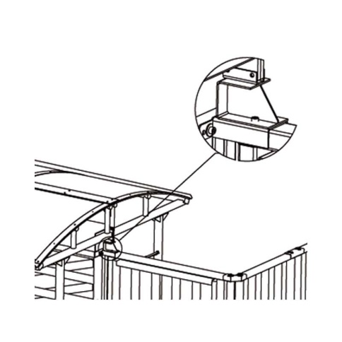 Кронштейн PERCo-RF01 0-09 фото 1