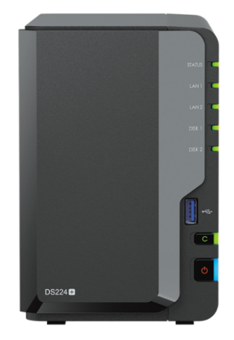 Сетевой накопитель Synology DiskStation DS224+ фото 1