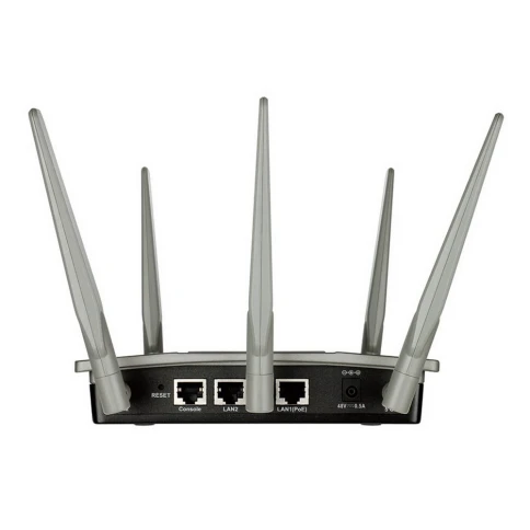 Точка доступа/ AC1750 Wi-Fi PoE Access Point, 2x1000Base-T LAN, 3x4dBi (2.4GHz)+3x6dBi (5GHz) detachable antennas, RJ45 Console, w/o PoE base/power adapter фото 3