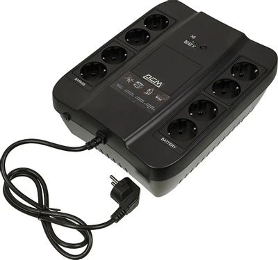 Источник бесперебойного питания Powercom Spider SPD-450N 270Вт 450ВА черный фото 1