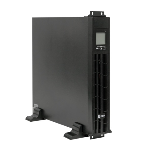 Источник Бесперебойного Питания двойного преобразования E-Power SW900pro-RT 1000 ВА ,900Вт, SNMP cлот, 6хС13,RS232,USB,RJ45 для монтажа в стойку,без АКБ фото 1