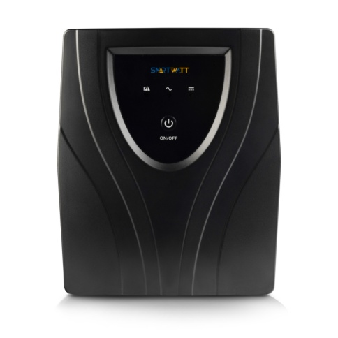 ИБП UPS UNI PRO 1000 линейно-интерактивный SIN, мощность 1000/700 ВА/Вт, напольный, LED индикация, Shuko CEE7/4 - 2 шт. , IEC C13 - 3 шт. фото 1