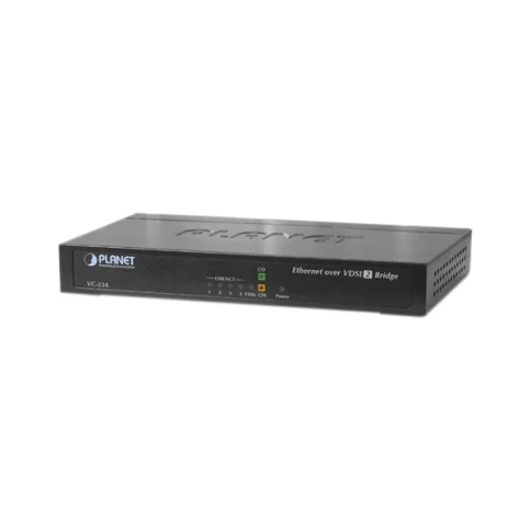 VC-234 конвертер Ethernet в VDSL2, внешний БП/ 100/100 Mbps Ethernet (4-Port LAN) to VDSL2 Bridge - 30a profile фото 1
