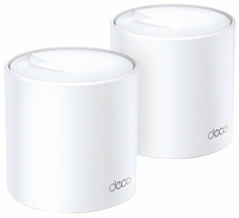 Домашняя Mesh Wi-Fi 6 система, 2 устройства AX5400 TL-Deco X60(2-pack) фото 1