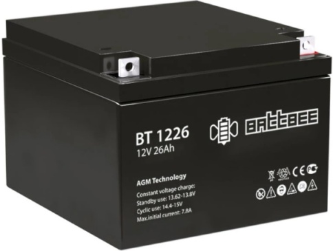 Аккумулятор BT 12-26 BattBee фото 1