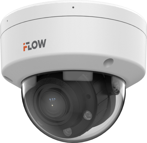 4Мп уличная купольная IP-камера iFlow с гибридной Smart-подсветкой F-IC-1742CMZ4(2.8-12mm) фото 1