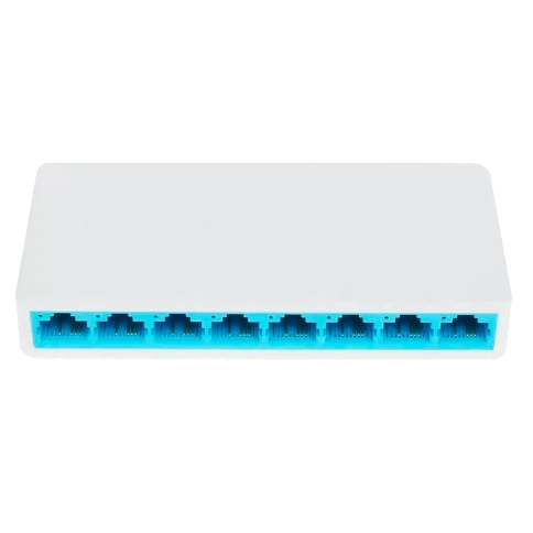 Коммутатор/ 8-port 10/100Mbps desktop switch, plastic case фото 1