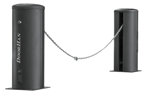 Комплект цепного барьера DoorHan Chain-barrier7-PRO-base фото 1