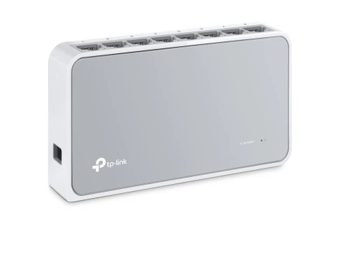 Коммутатор/ 8-port 10/100M mini Desktop Switch, 8 10/100M RJ45 ports, Plastic case фото 7