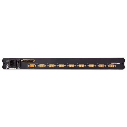 8-портовый KVM-переключатель с ЖК-дисплеем Slideaway/ATEN/ 17.3" 8-Port PS/2-USB VGA Single Rail LCD KVM Switch фото 3