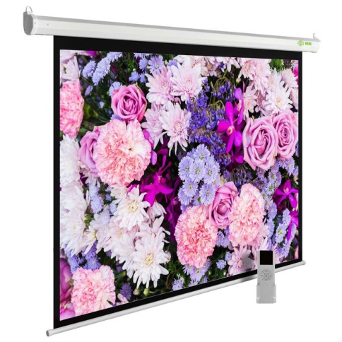 Экран Cactus 315x420см MotoExpert CS-PSME-420x315-WT 4:3 настенно-потолочный рулонный белый (моторизованный привод) фото 1