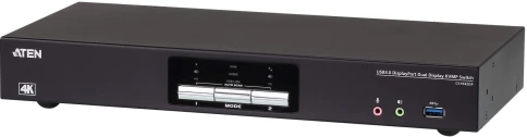 2-Поротовый USB3.0 4K DisplayPort Dual Display KVM переключатель/ 2-Port USB3.0 4K DisplayPort Dual Display KVM switch. Aten фото 1