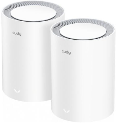 Wi-Fi Mesh-система/ AX1800 Wi-Fi 6 Mesh Solution 2-Pack,Chipset MediaTek, Dual-Band, 802.11ax/ac/a/b/g/n,  1201Mbps at 5GHz + 574Mbps at 2.4GHz, 2 Gigabit Ethernet Ports, 4 internal antennas,  MU-MIMO, DDNS, Zerotier/Wireguard/OpenVPN/IPSec/L2TP/PPTP VPN, фото 1