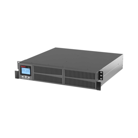 Онлайн ИБП ДКС серии Small Rackmount, 1000 ВА/900 Вт, 1/1, 6xIEC C13,EPO, USB, RS-232, Rack 2U, з/у 1А, 2x9Ач фото 1