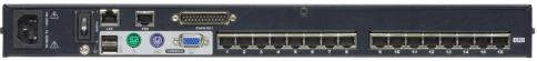 Переключатель KVM,  1 local user PS2+VGA+1 IP user => 16 cpu (PS2/USB/Sun+VGA)/RS232, без шнуров KH1516AI/KH1516AI-AX-G/ Cat 5 High-Density KVM over the NET. фото 3