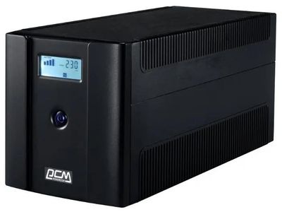 Источник бесперебойного питания Powercom Raptor RPT-1500AP LCD 900Вт 1500ВА черный (плохая упаковка) фото 1